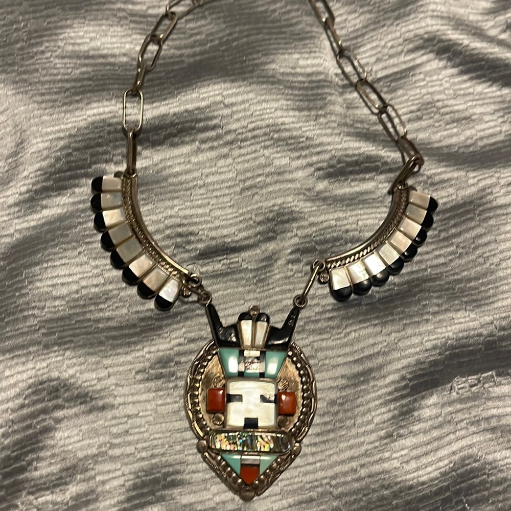 Zuni Necklace sterling